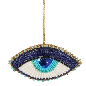 Evil Eye Hanging Tree Decoration by Florabelle Living, a Christmas for sale on Style Sourcebook