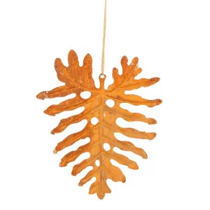 Ghardin Monstera Leaf Hanging Tree Ornament by Florabelle Living, a Christmas for sale on Style Sourcebook