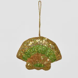 Glimmer Shell Hanging Ornament by Florabelle Living, a Christmas for sale on Style Sourcebook