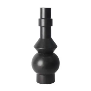 Jackson Ceramic Vase Black by Florabelle Living, a Vases & Jars for sale on Style Sourcebook