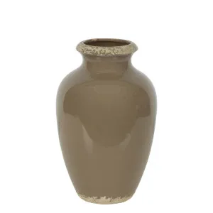 Montreal Vase Taupe by Florabelle Living, a Vases & Jars for sale on Style Sourcebook