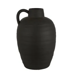 Onyx Vase Extra Large Black by Florabelle Living, a Vases & Jars for sale on Style Sourcebook