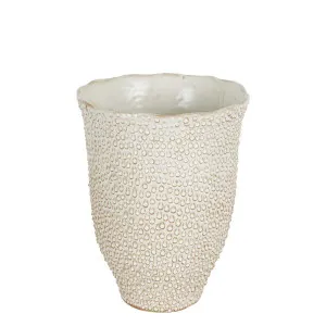 Spotted Bud Ceramic Vase Natural by Florabelle Living, a Vases & Jars for sale on Style Sourcebook