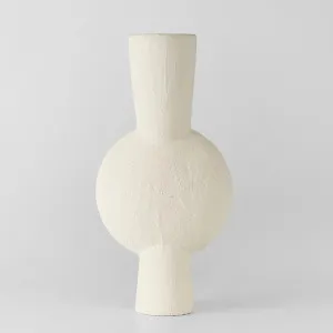 Miro Vase Tall Chalk by Florabelle Living, a Vases & Jars for sale on Style Sourcebook