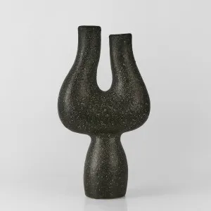 Moore Vase Tall Charcoal by Florabelle Living, a Vases & Jars for sale on Style Sourcebook