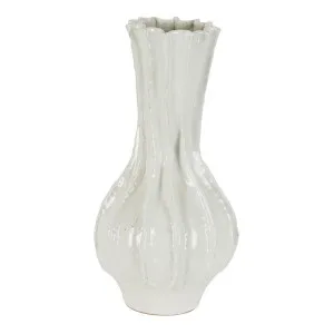 Finn Vase White by Florabelle Living, a Vases & Jars for sale on Style Sourcebook