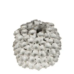 Barnacle Vase Sculpture White by Florabelle Living, a Vases & Jars for sale on Style Sourcebook