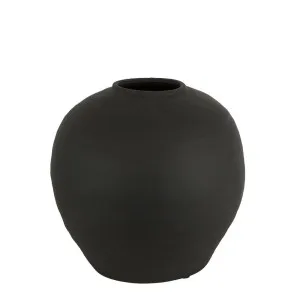 Cara Vase Medium Black by Florabelle Living, a Vases & Jars for sale on Style Sourcebook