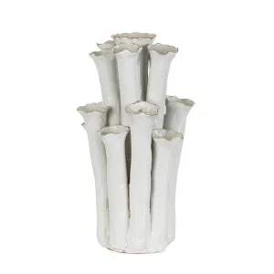 Tubular Vase White by Florabelle Living, a Vases & Jars for sale on Style Sourcebook