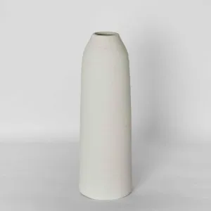 Laila Tall Vase White by Florabelle Living, a Vases & Jars for sale on Style Sourcebook