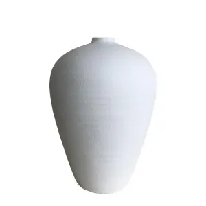 Laila Vase White by Florabelle Living, a Vases & Jars for sale on Style Sourcebook