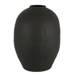 Cara Vase Large Black by Florabelle Living, a Vases & Jars for sale on Style Sourcebook