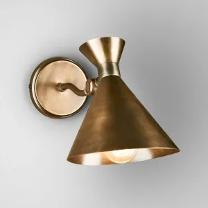 Lawson Wall Light Brass by Florabelle Living, a Wall Lighting for sale on Style Sourcebook