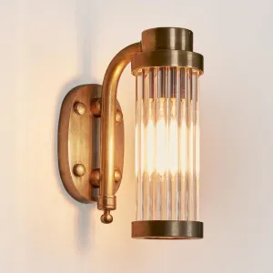 Dixon Wall Light Antique Brass by Florabelle Living, a Wall Lighting for sale on Style Sourcebook