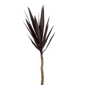 Yucca Stem W/16 Lves 86Cm Burgundy by Florabelle Living, a Plants for sale on Style Sourcebook