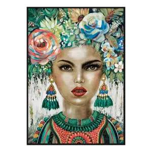 Empress Unmasked Box Framed Canvas in 117 x 164cm by OzDesignFurniture, a Painted Canvases for sale on Style Sourcebook