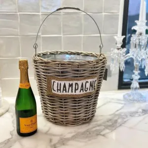 Kubu Rattan Champagne Cooler by Mediterranean Market, a Barware for sale on Style Sourcebook