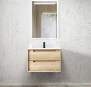 Otti Byron Natural Oak 750mm Wall Hung Vanity by Otti, a Vanities for sale on Style Sourcebook