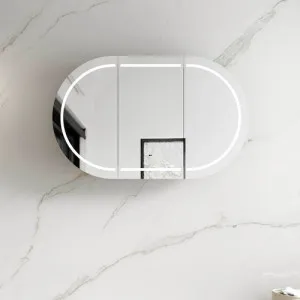 Otti Bondi Matte White Led Shaving Cabinet 1200mm
 by Otti, a Shaving Cabinets for sale on Style Sourcebook