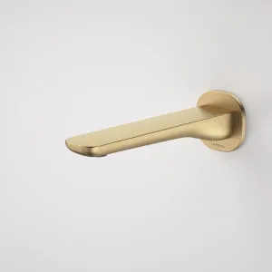 Caroma Contura II 180mm Basin/Bath Outlet - Brushed Brass by Caroma, a Bathroom Taps & Mixers for sale on Style Sourcebook