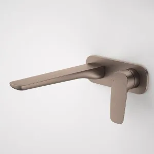 Caroma Contura II 220mm Wall Basin/Bath Mixer - Brushed Bronze by Caroma, a Bathroom Taps & Mixers for sale on Style Sourcebook