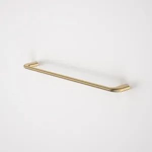 Caroma Contura II 620mm Single Towel Rail - Brushed Brass by Caroma, a Towel Rails for sale on Style Sourcebook