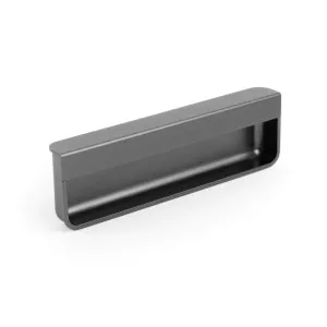 Momo Moule Edge Flush Pull in Black Titanium by Momo Handles, a Cabinet Hardware for sale on Style Sourcebook