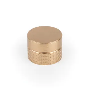 Momo Point Round Knob in Brushed Dark Brass by Momo Handles, a Cabinet Hardware for sale on Style Sourcebook