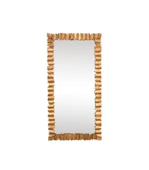 Kase Floor Mirror Gold 100cm x 200cm by Luxe Mirrors, a Mirrors for sale on Style Sourcebook