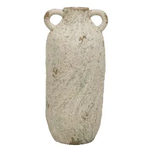 Grace Vase Small 17x38cm in White by OzDesignFurniture, a Vases & Jars for sale on Style Sourcebook