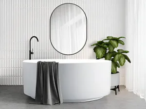 Decina Florencia Freestanding Bath Gloss White 1400mm by decina, a Bathtubs for sale on Style Sourcebook