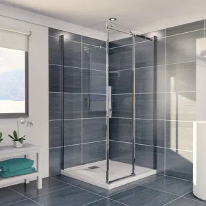 Decina Avalon Frameless Sliding Shower Screen Chrome by decina, a Shower Screens & Enclosures for sale on Style Sourcebook