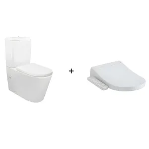 Toto S2 Washlet W/ Side Control and Tornado Toilet Suite Package (D-Shaped) Gloss White by TOTO, a Toilets & Bidets for sale on Style Sourcebook