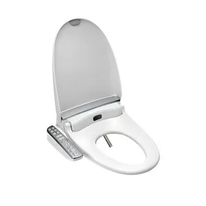 Kohler X Englefield Electronic Bidet Seat with Side Control Gloss White Elongated by Kohler, a Toilets & Bidets for sale on Style Sourcebook