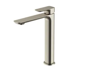 Oskar Tall Basin Mixer 281mm Brushed Nickel by Oskar, a Bathroom Taps & Mixers for sale on Style Sourcebook