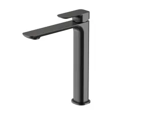 Oskar Tall Basin Mixer 281mm Gun Metal by Oskar, a Bathroom Taps & Mixers for sale on Style Sourcebook