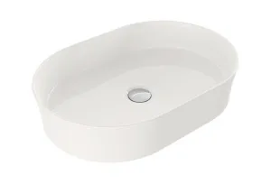 Turner Hastings Fino Oval Above Counter Fireclay Basin Gloss White 549mm by Turner Hastings, a Basins for sale on Style Sourcebook