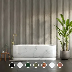 Carvus Hira Custom Marble Freestanding Bathtub (All Sizes) by Carvus, a Bathtubs for sale on Style Sourcebook