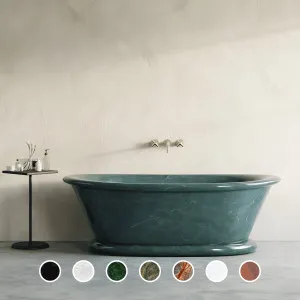 Carvus Neelam Custom Marble Freestanding Bathtub (All Sizes) by Carvus, a Bathtubs for sale on Style Sourcebook