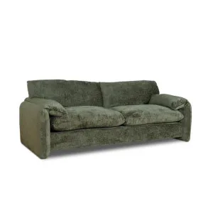 Jordie 3 Seater Fabric Sofa - Turtle Green by Interior Secrets - AfterPay Available by Interior Secrets, a Sofas for sale on Style Sourcebook