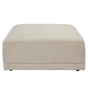 Amelia Ottoman Isla Sea Pearl - 100cm x 100cm by James Lane, a Ottomans for sale on Style Sourcebook