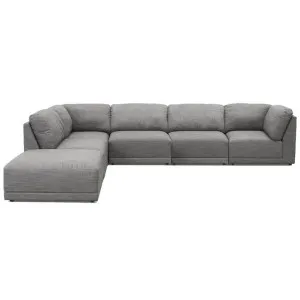 Amelia Modular Sofa Isla Soft Grey - 6 Piece by James Lane, a Sofas for sale on Style Sourcebook