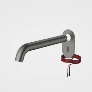 Liano II Sensor 210mm Wall Outlet Trim Kit | Made From Steel/Stainless Steel In Gunmetal By Caroma by Caroma, a Bathroom Taps & Mixers for sale on Style Sourcebook