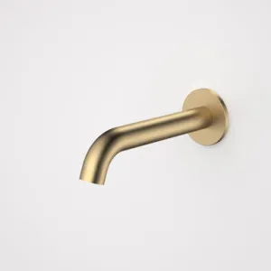 Liano II Basin/Bath Outlet 175mm Round Cover Plate Brushed Lead Free | Made From Brass/Brushed Brass By Caroma by Caroma, a Bathroom Taps & Mixers for sale on Style Sourcebook