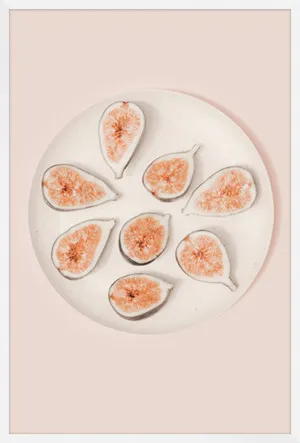 FIG SEGMENTS - PLATED by La Grolla, a Prints for sale on Style Sourcebook