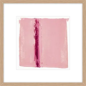 PINK STREAK - 64cm x 64cm by La Grolla, a Prints for sale on Style Sourcebook