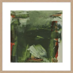 EVOLVE GREEN II 84x84cm by La Grolla, a Prints for sale on Style Sourcebook