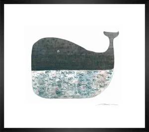 BLUE WHALE I ETCHING by La Grolla, a Prints for sale on Style Sourcebook