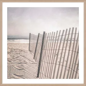 BEACH FENCE I by La Grolla, a Prints for sale on Style Sourcebook