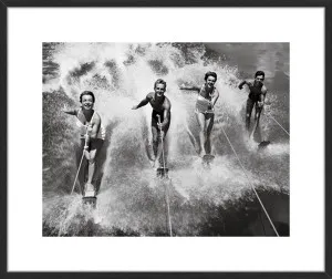 WATER SKI SPLASH by La Grolla, a Prints for sale on Style Sourcebook